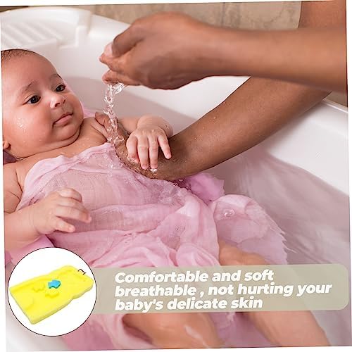MAGICLULU Cute Bear Bath Mat for Newborns
