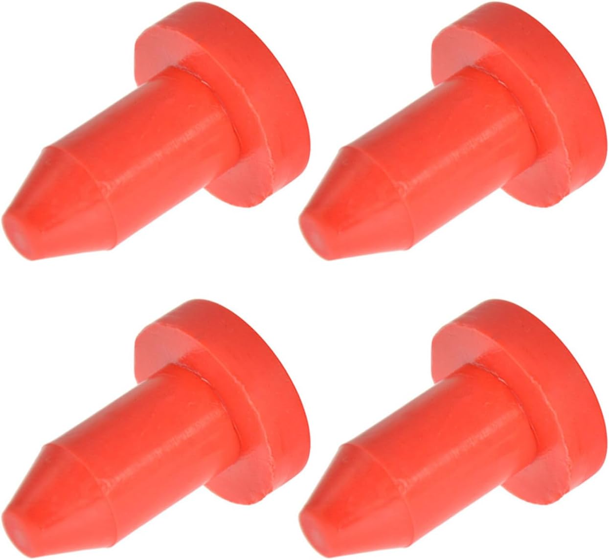 FeiYeup 4PCS Kayak Drain Plugs Set Neoprene Rubber 12 Inch