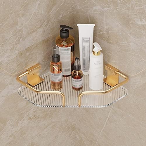 ANNBKA Gold Single Layer Shower Caddy Organizer