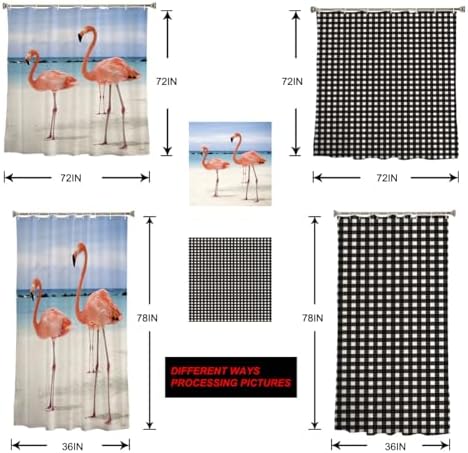 Coastal Eucalyptus Shower Curtain Set with Hooks