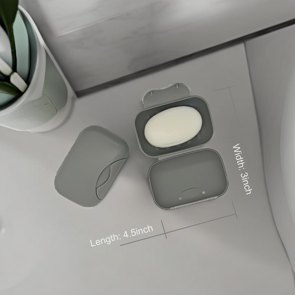 Vonpri Travel Soap Holder for Bathroom and Camping