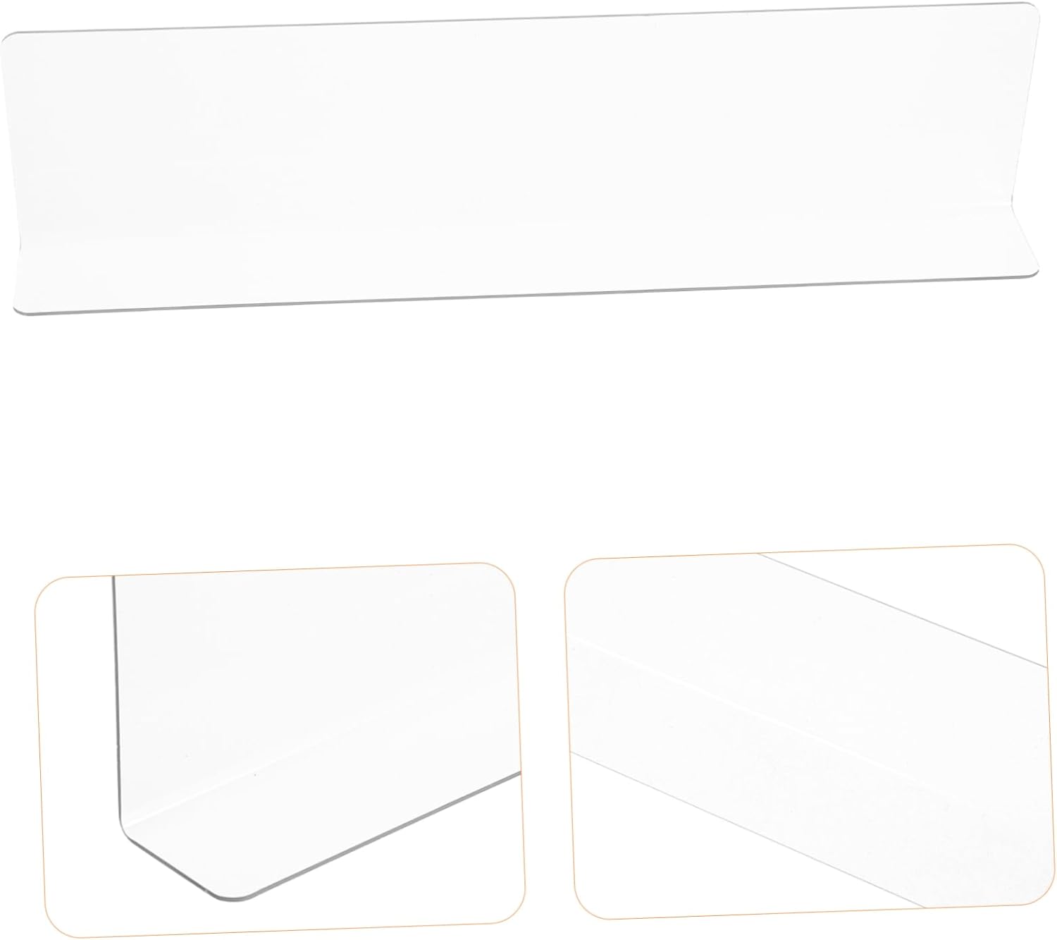 Alipis Anti-Splash Shower Tub Corner Protection PVC