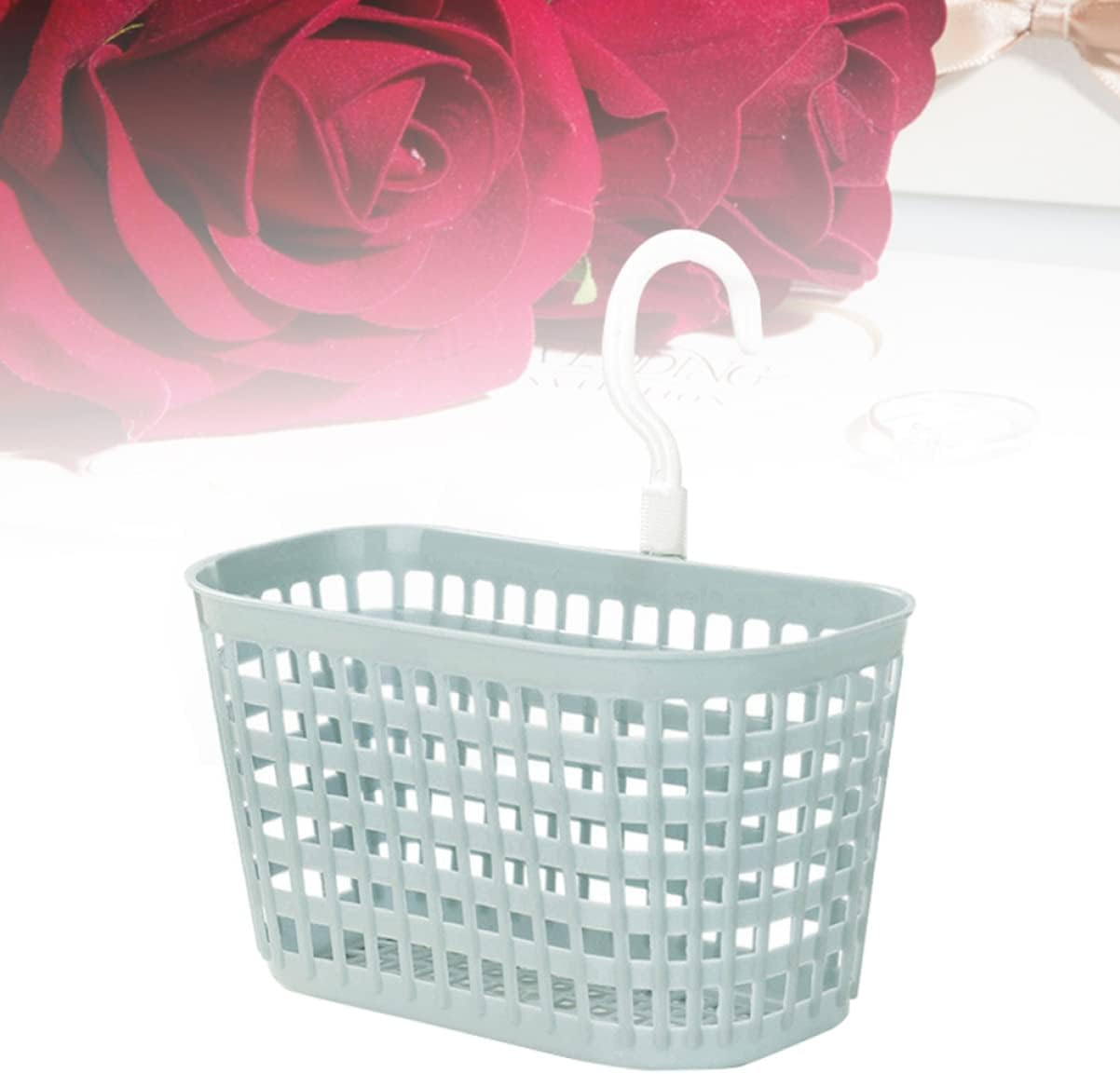 Zerodeko Shower Storage Basket with Rotatable Hook