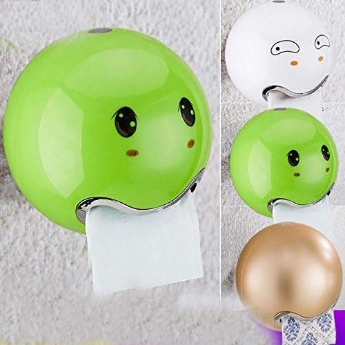 Cute Eyes Stickers Durable Wall Mounted Tissue Holder