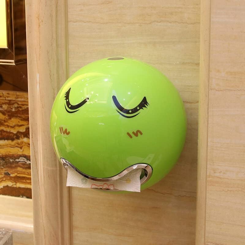 Cute Eyes Stickers Durable Wall Mounted Tissue Holder