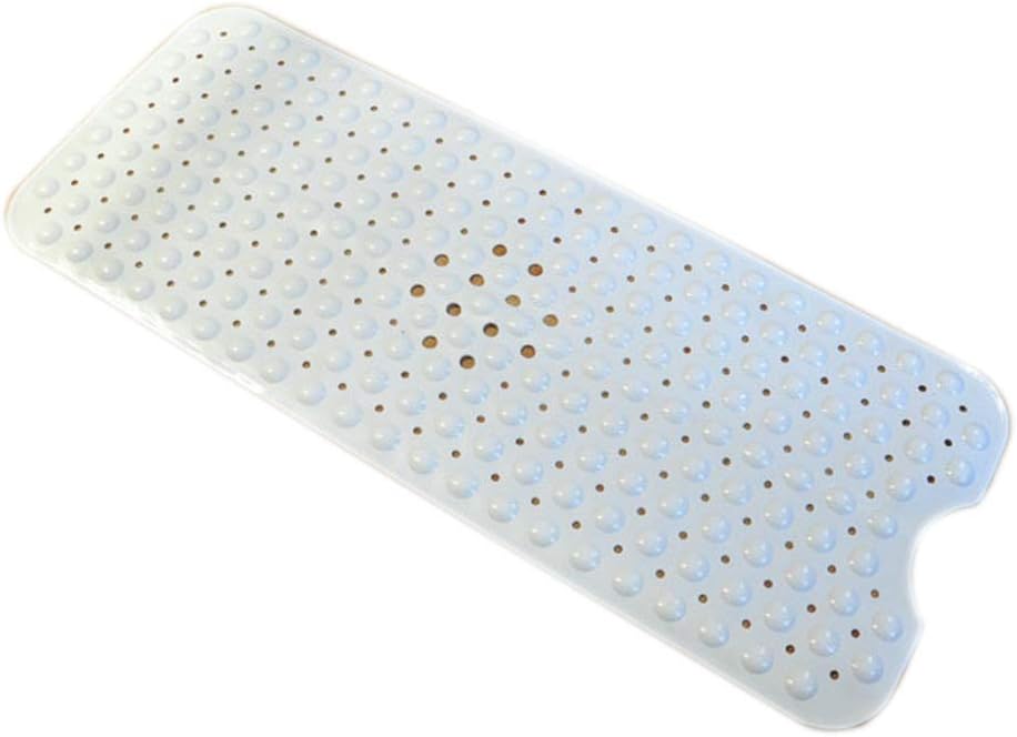 SOUGAO Extra Long Non-Slip Bath Mat with Suction Cups 40x100cm