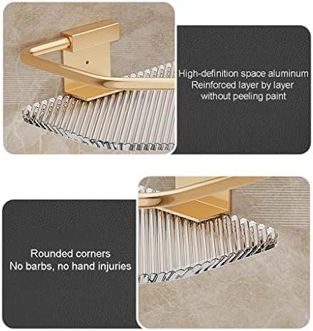 ANNBKA Gold Single Layer Shower Caddy Organizer