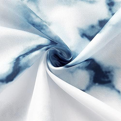 YOSTEV Marble Design Shower Curtain 72x72 Inches