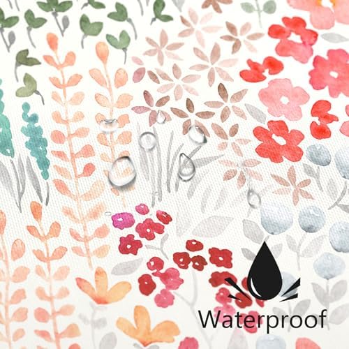 MAYZUS Small Stall Shower Curtain Set 36x72 Inch