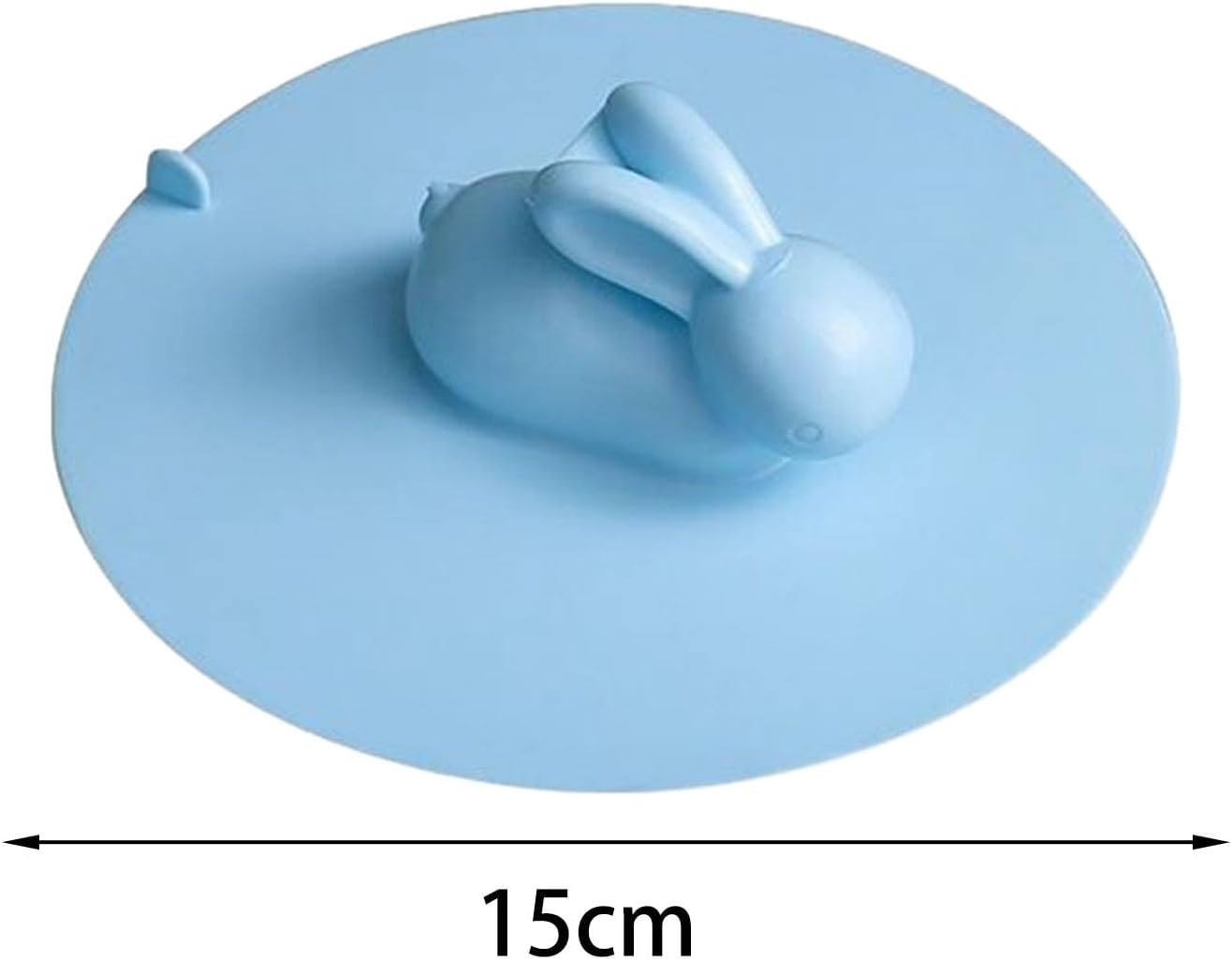 DimyFew Universal Silicone Tub Stopper 15cm Blue