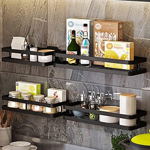 Shower Caddy Organizer with Raised Fence and Thick Frame