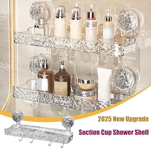 Corrugated Suction Cup Storage Holder for Wall 1