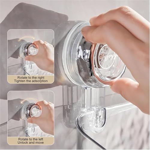 Light Luxury Style Suction Cup Shower Caddy