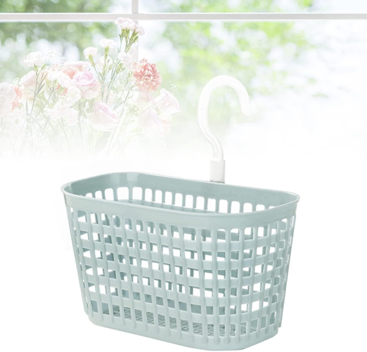 Zerodeko Shower Storage Basket with Rotatable Hook
