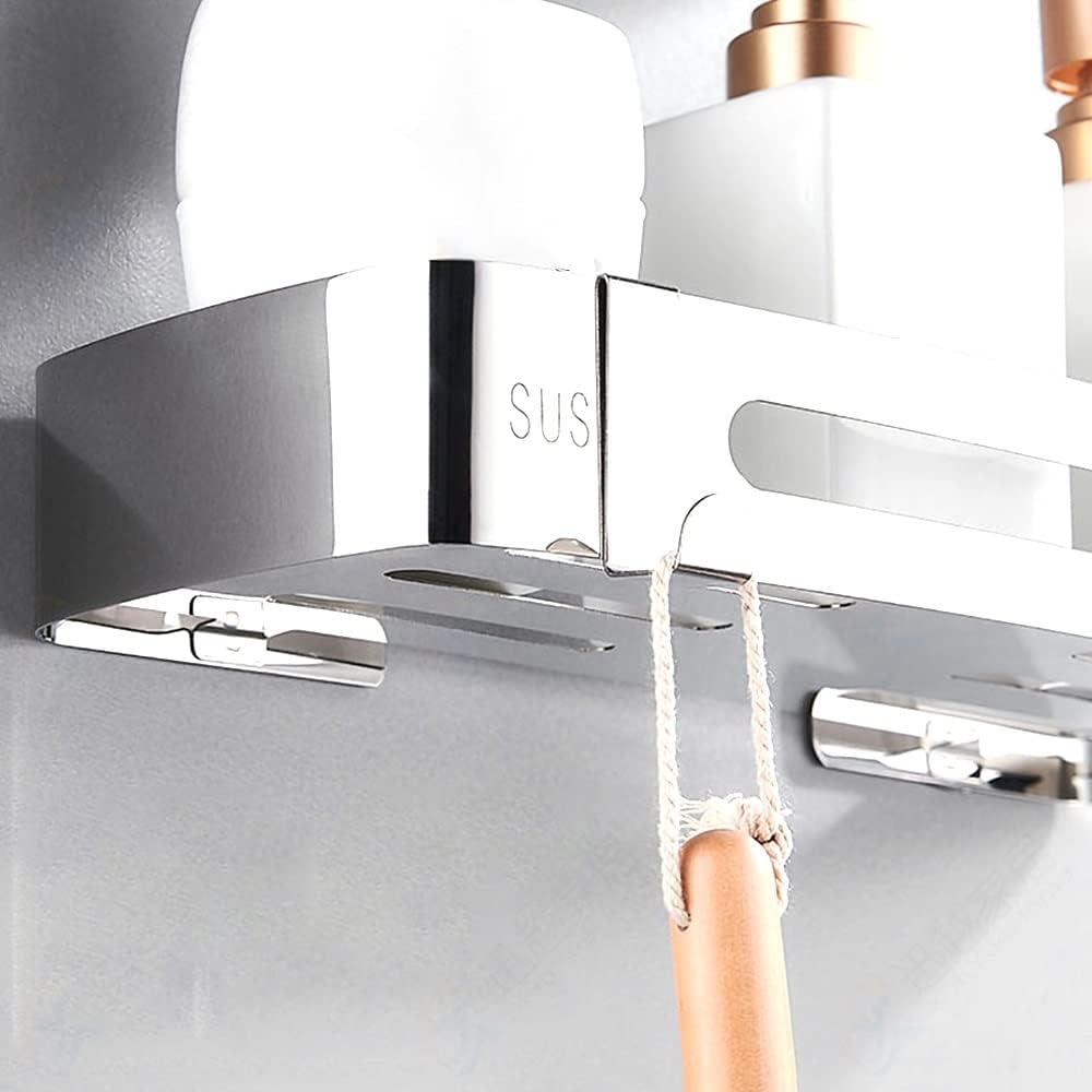 Stainless Steel Shower Caddy Corner Rack Organizer
