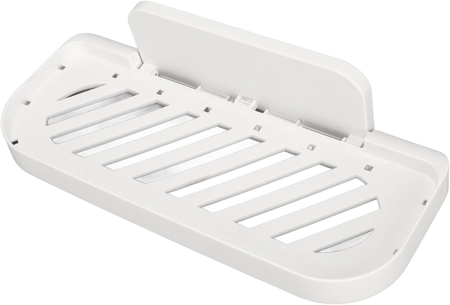 Sonew Foldable Bathroom Shelf Organizer with Drainage