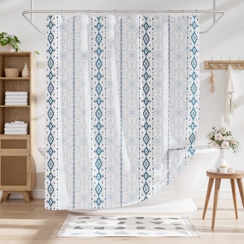 AmazerBath Boho Shower Curtain Set