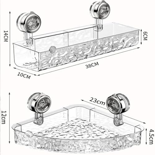 Corrugated Suction Cup Storage Holder for Wall 1