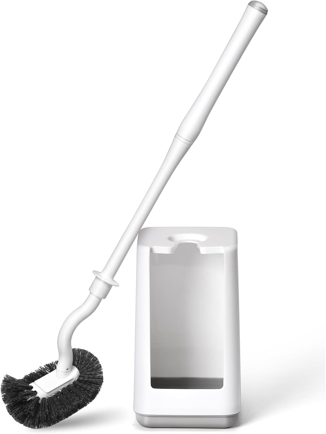 Sturdy Toilet Brush with Ventilated Holder for Deep Cleaning 1