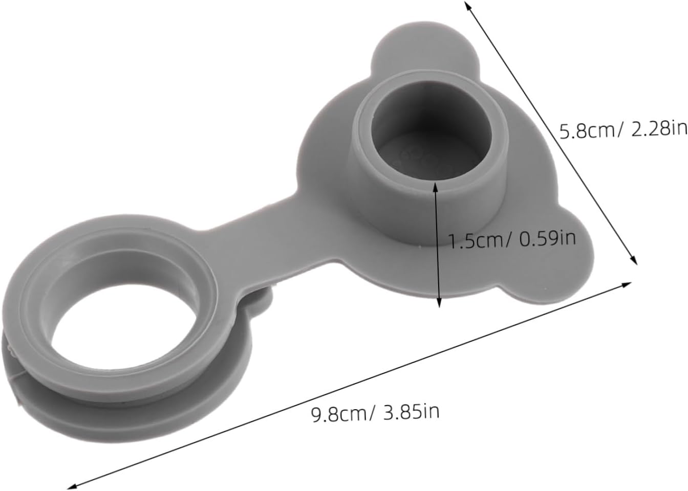 DIYEAH Silicone Bath Tub Drain Stopper Plug