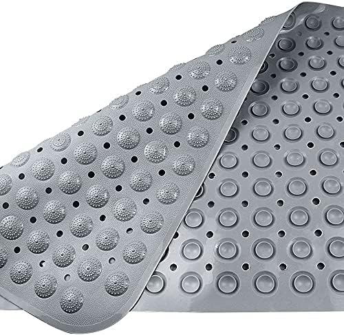 Non-Slip Bath Mat with Suction Cups for Shower Stall