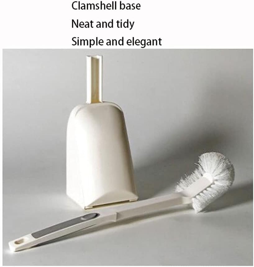 YYDS Toilet Brush with Holder and Base for Easy Cleaning