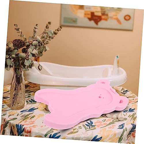 Beatifufu Newborn Bath Cushion with Mat Holder
