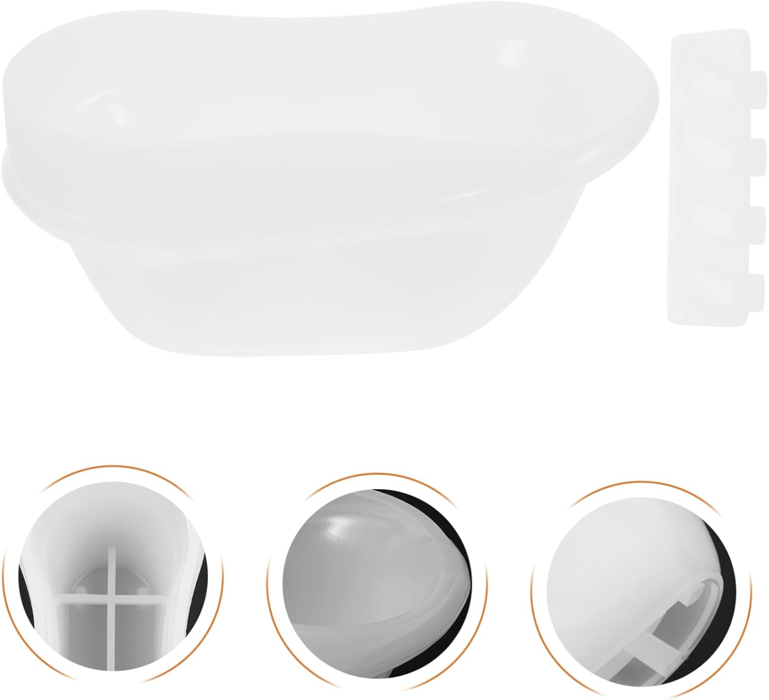 OHPHCALL 2 Sets DIY Bathtub Silicone Molds