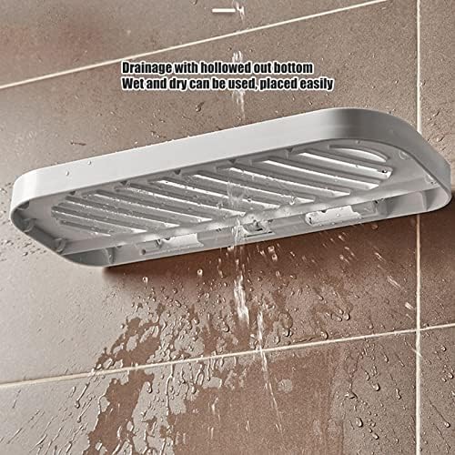 Sonew Foldable Bathroom Shelf Organizer with Drainage