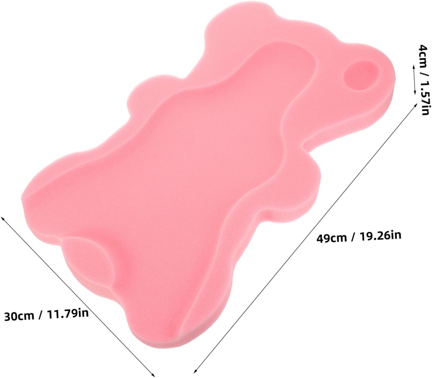 IWOWHERO Bath Sponge Mat for Newborns