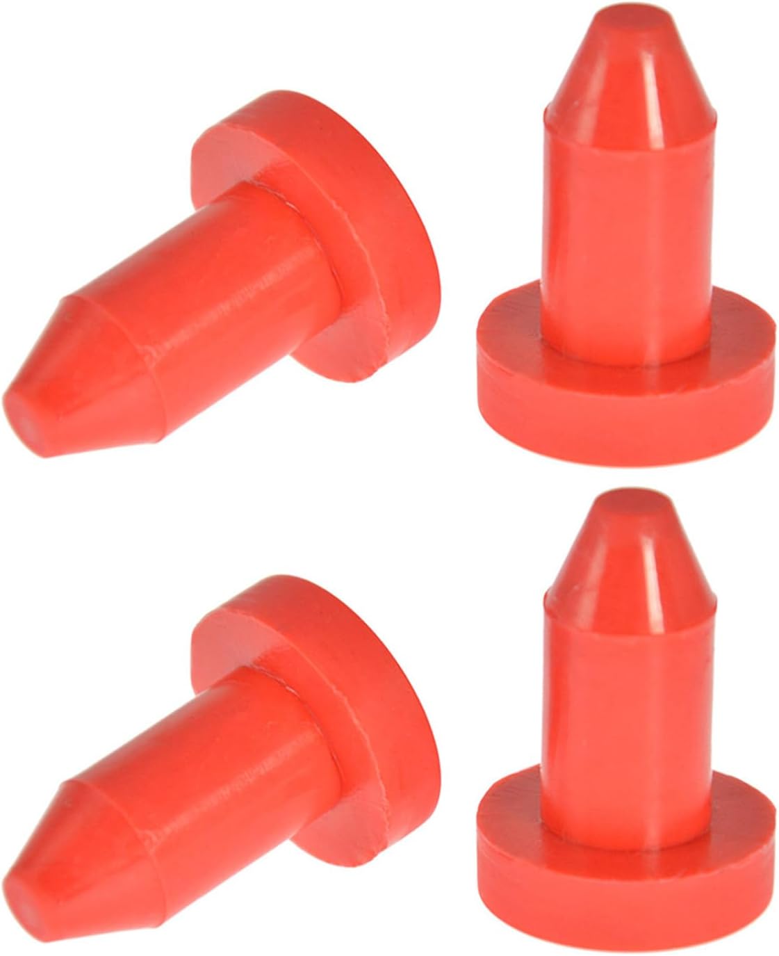 FeiYeup 4PCS Kayak Drain Plugs Set Neoprene Rubber 12 Inch