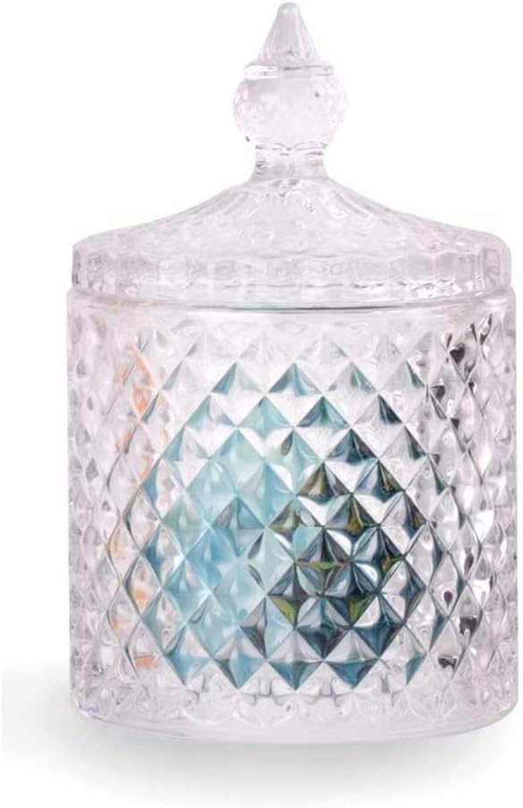 MINIBIRD Glass Jar Storage Organizer for Bathroom and Kitchen