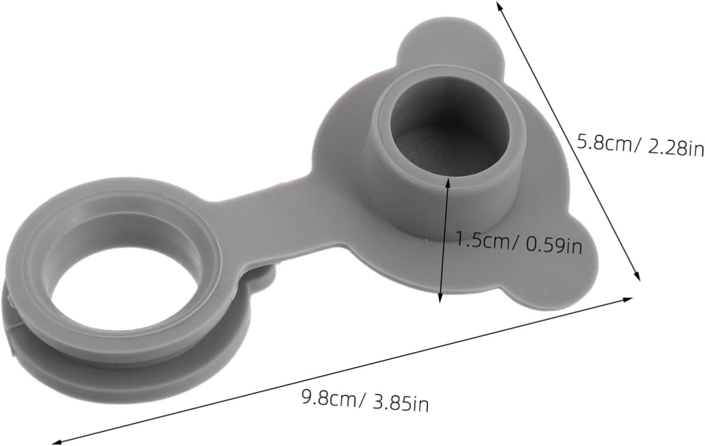 DIYEAH Reusable Silicone Tub Drain Cover