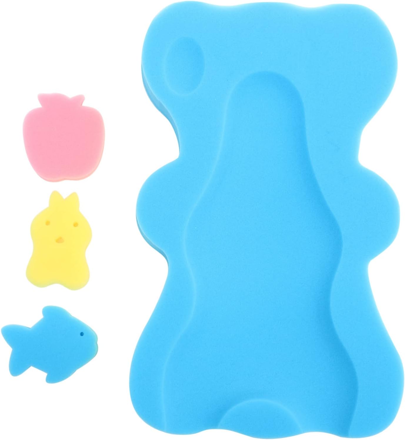 DECHOUS Non-Slip Bath Mat for Newborns and Babies