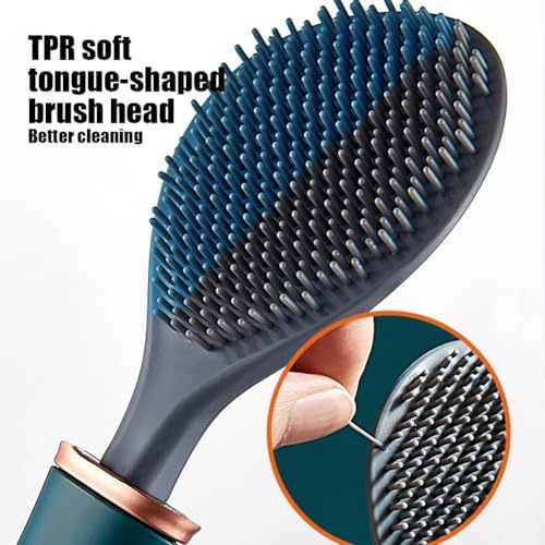 Lekxagabo Toilet Brush with Holder Green