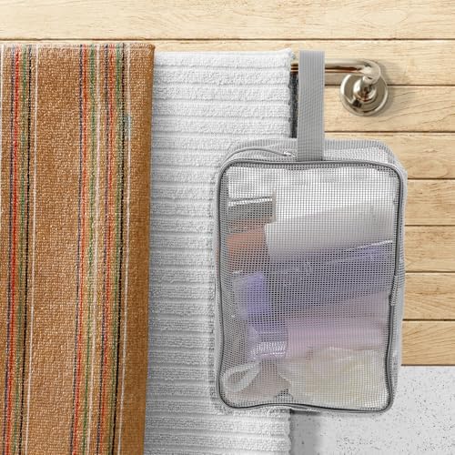 HJZHII Portable Mesh Shower Caddy with Handle