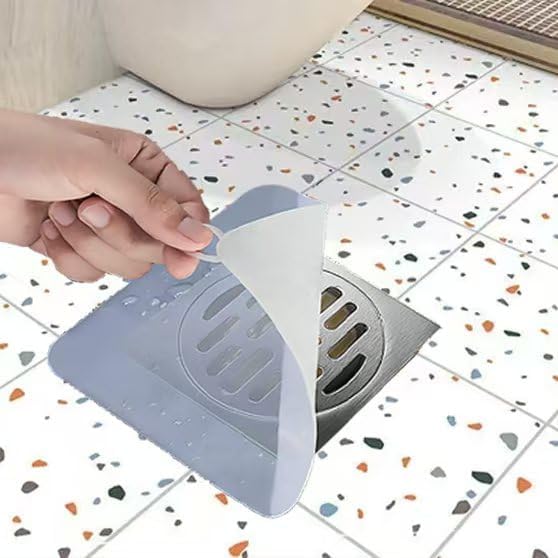 Silicone Tub Stopper Floor Drain Cover 3 Pack