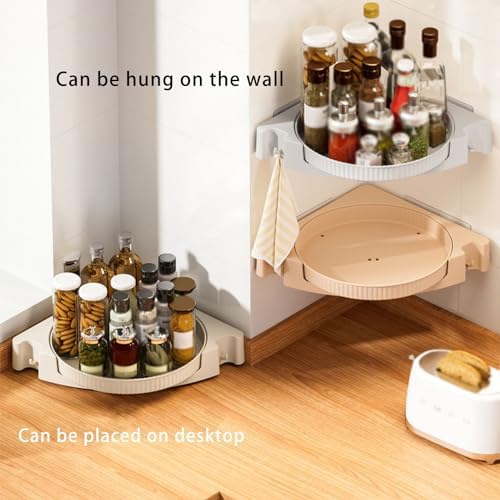 Umbenk 360 Rotating Corner Shower Caddy Green