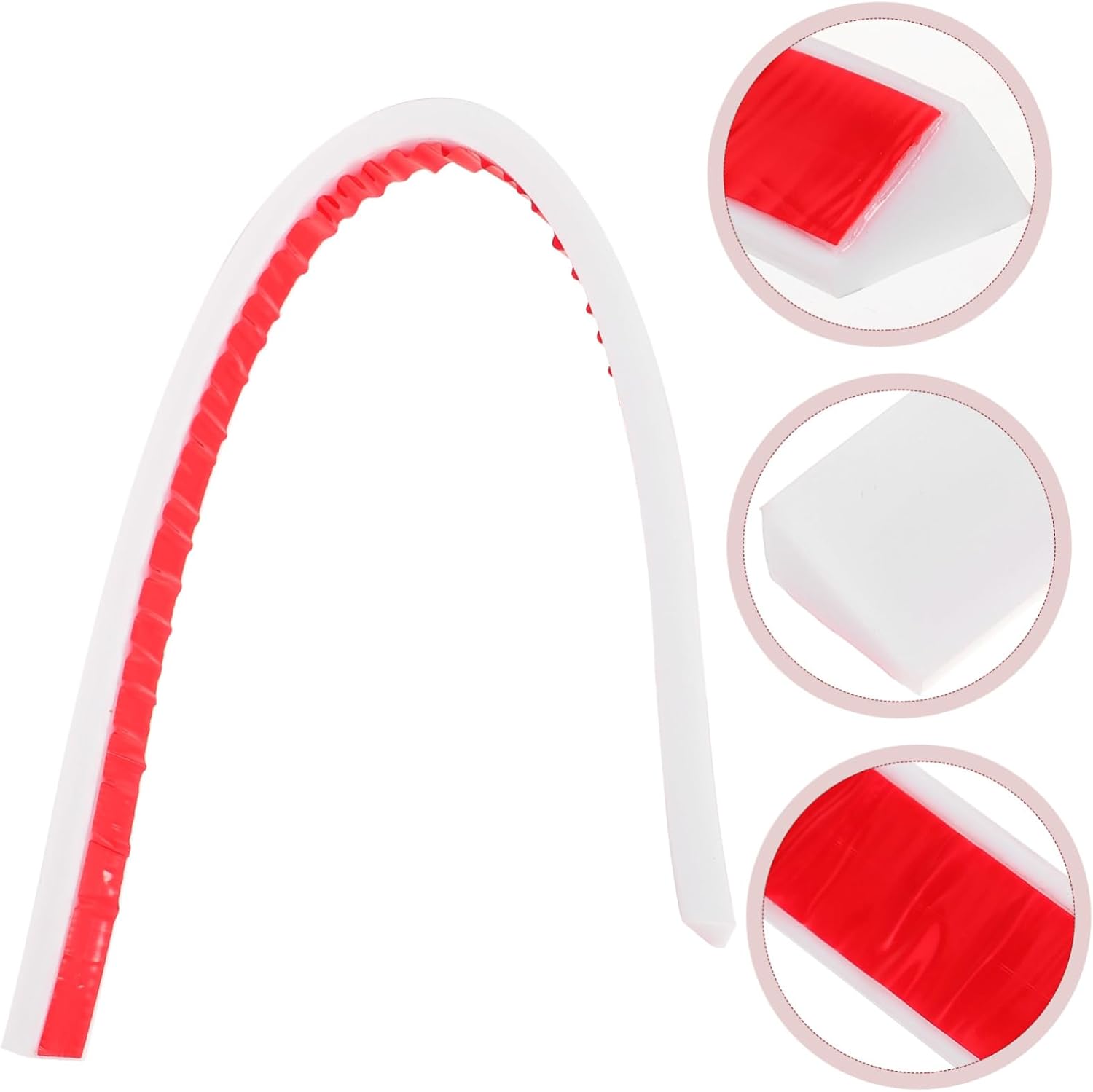 Veemoon Shower Water Stopper Seal Strip for Bathtub Threshold Balcony Robotic Vacuum
