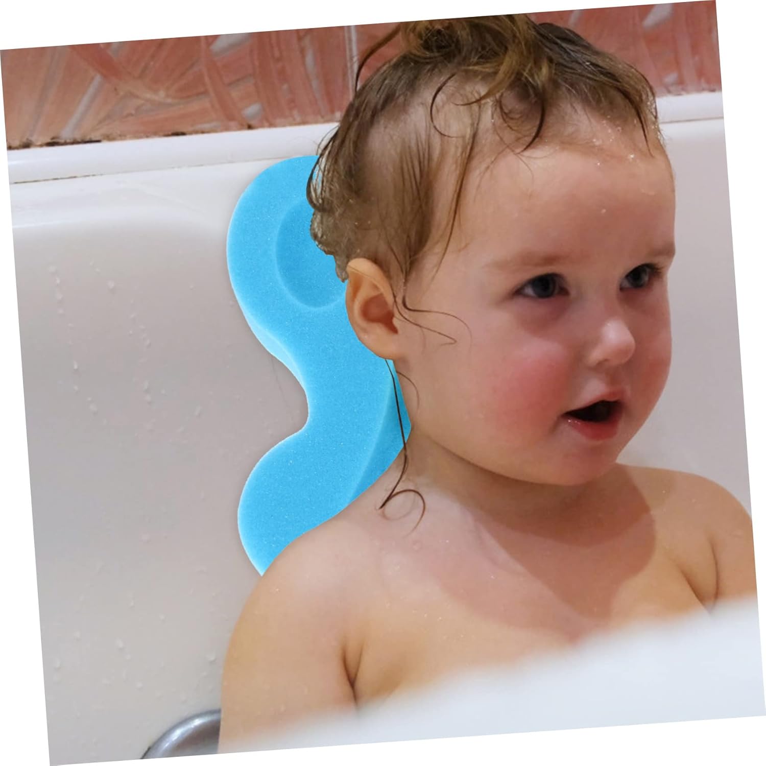 Abaodam Bath Sponge Cushion Non-Slip Mat for Kids