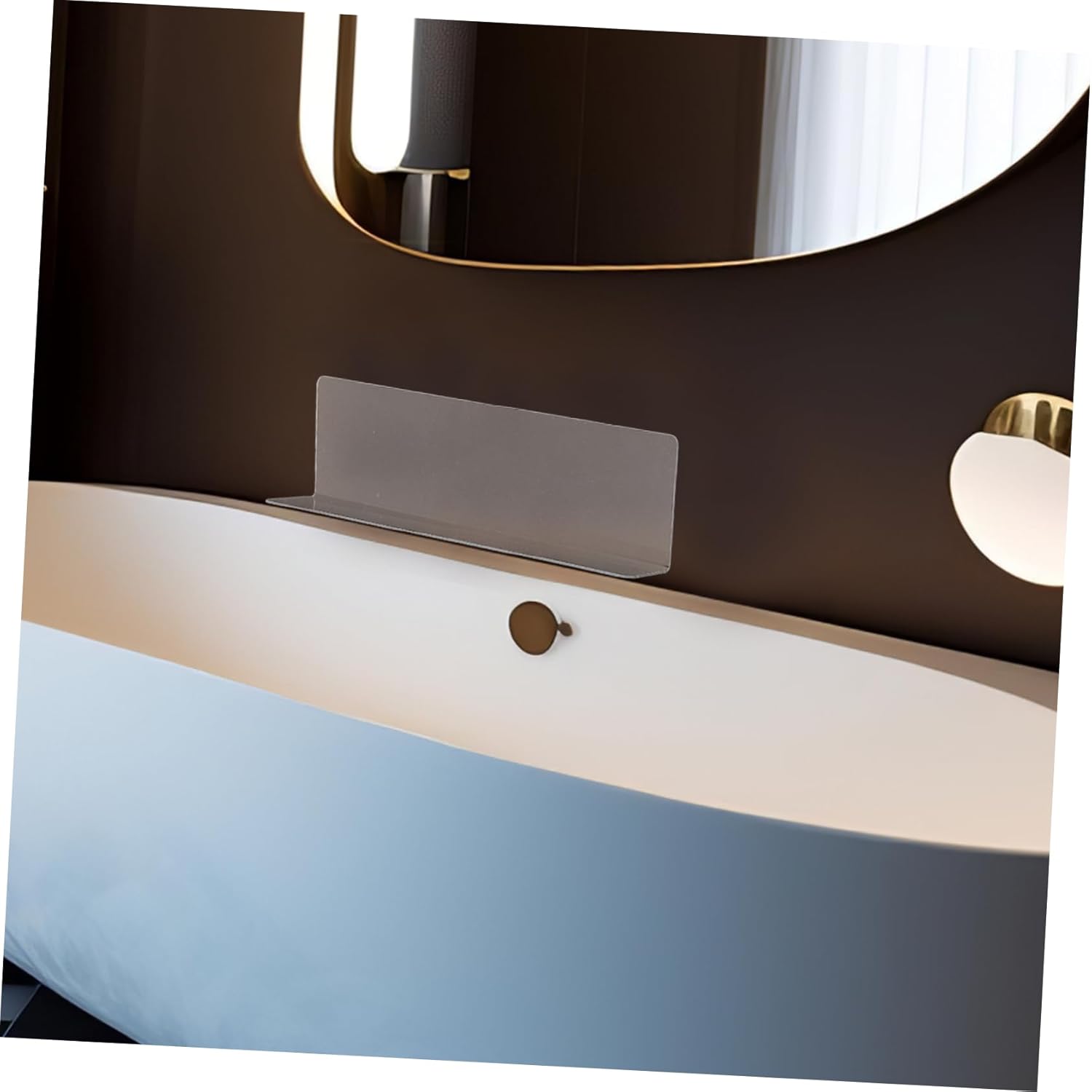 AUTSUPPL Shower Corner PVC Water Guard - Easy Install Splash Protection
