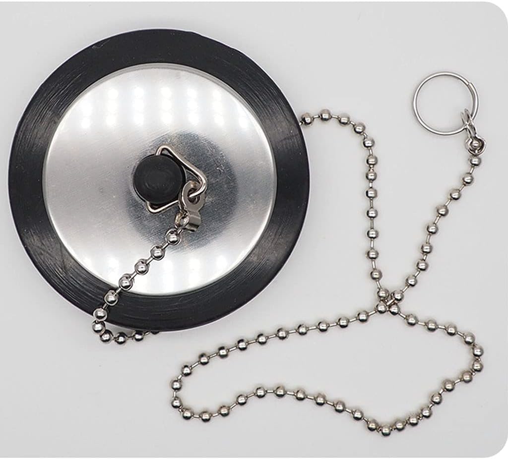 WERQA Rubber Choke Drain Stopper with Chain 1PC 1