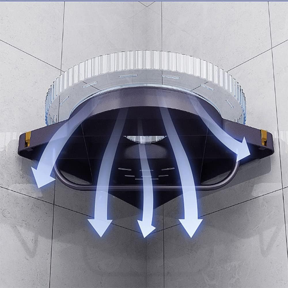 HEXEH Corner Shower Caddy Purple 1