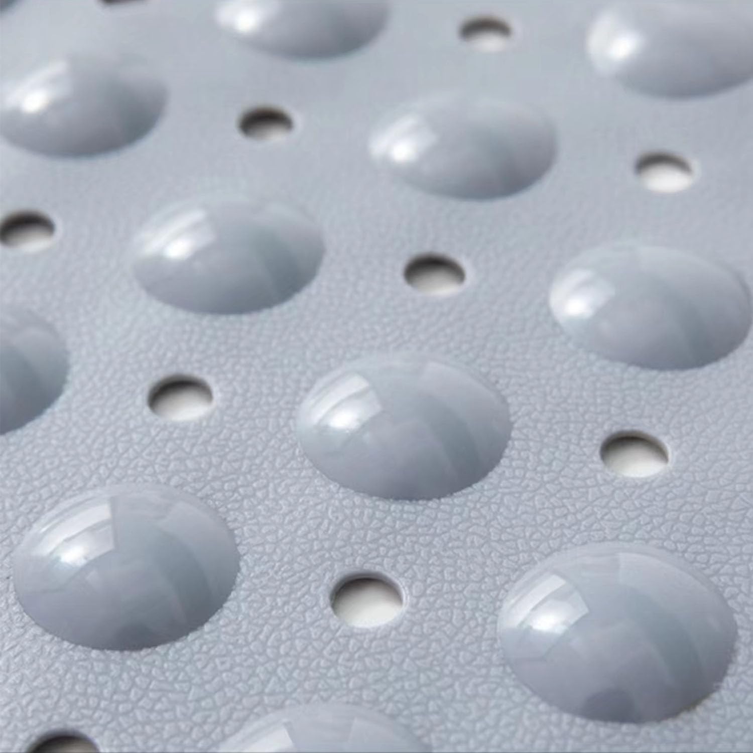 SAISAIXU Extra Long Non-Slip Bath Mat with Suction Cups and Drain Holes