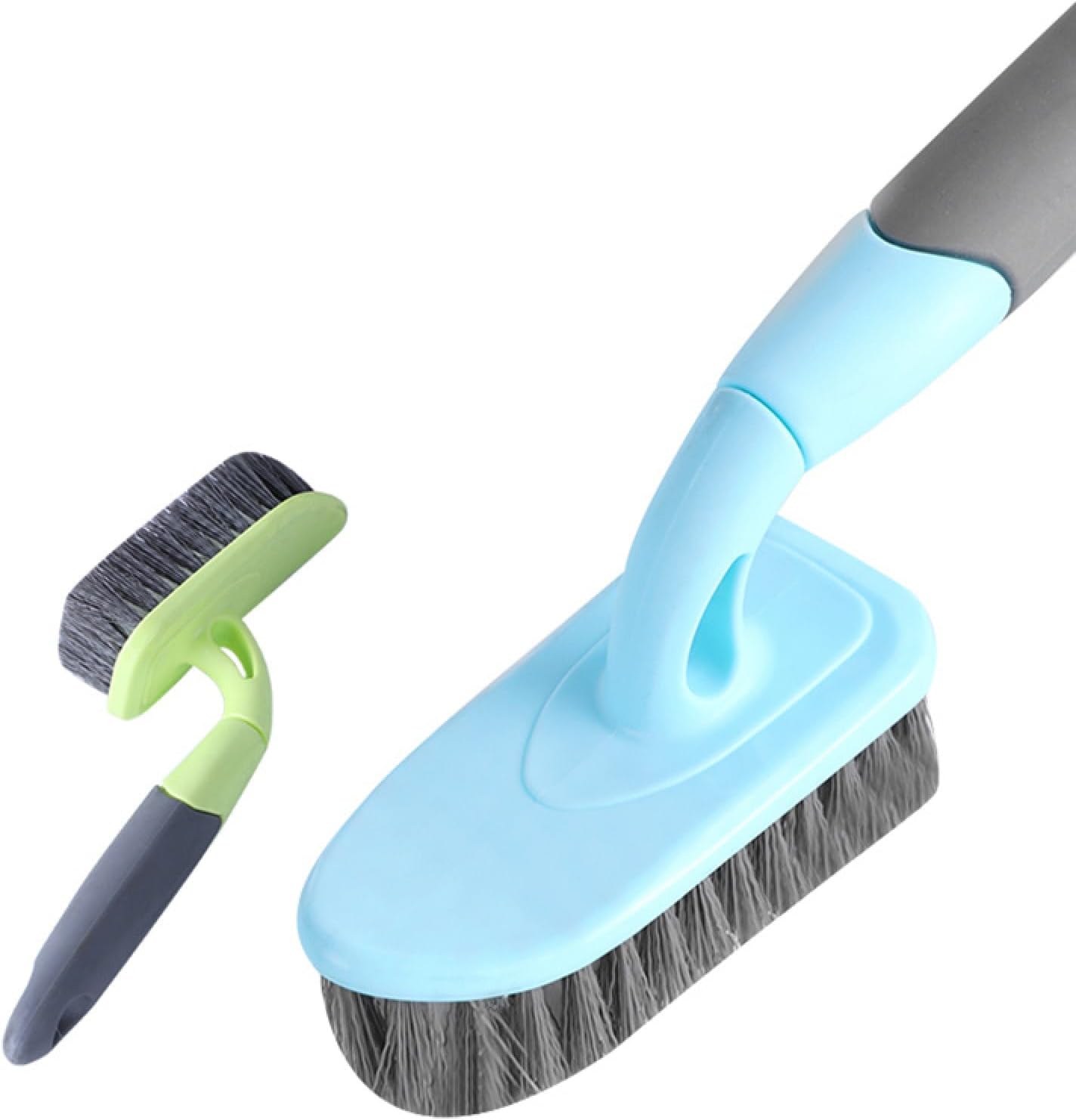 MEZUMI Rubber Coated Tile Floor Brush with Hook