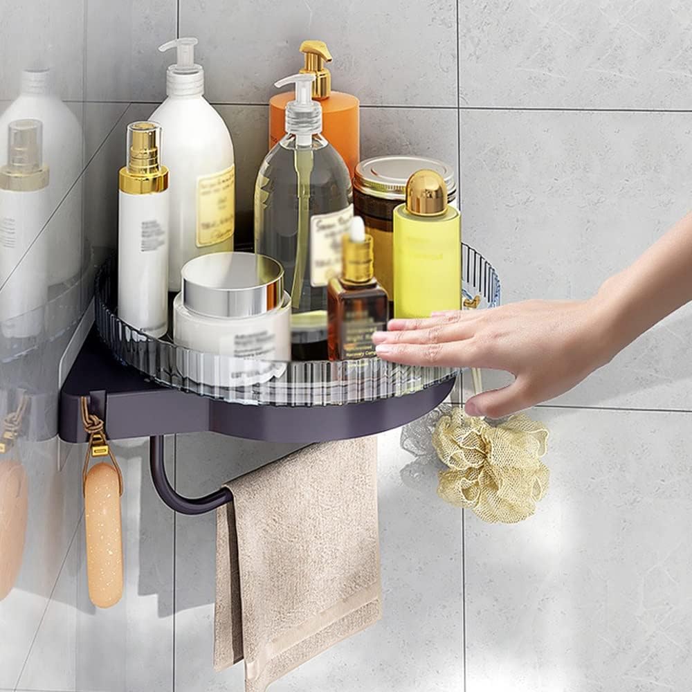 HEXEH Corner Shower Caddy Purple 1