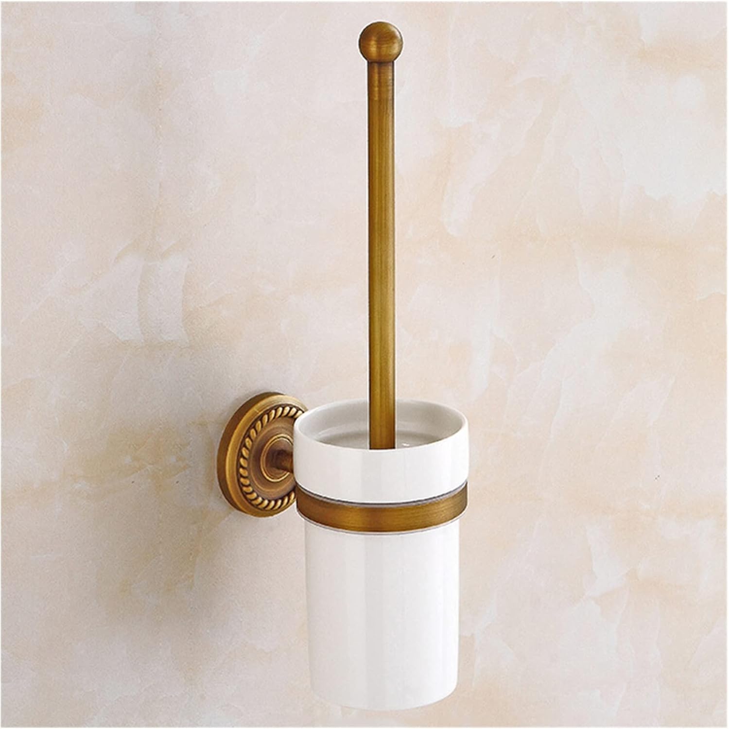 INPETS Toilet Brush Set with Holder 1