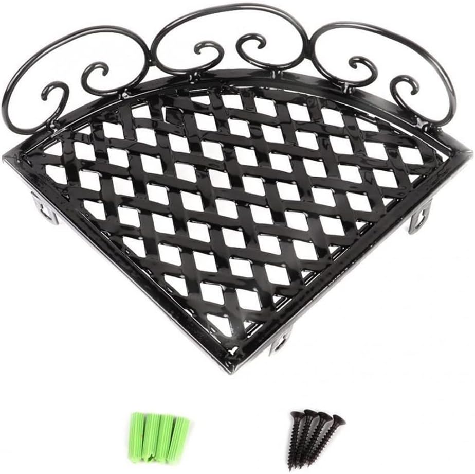 Shower Caddy Iron Art Triangle Wall Mount Storage Rack