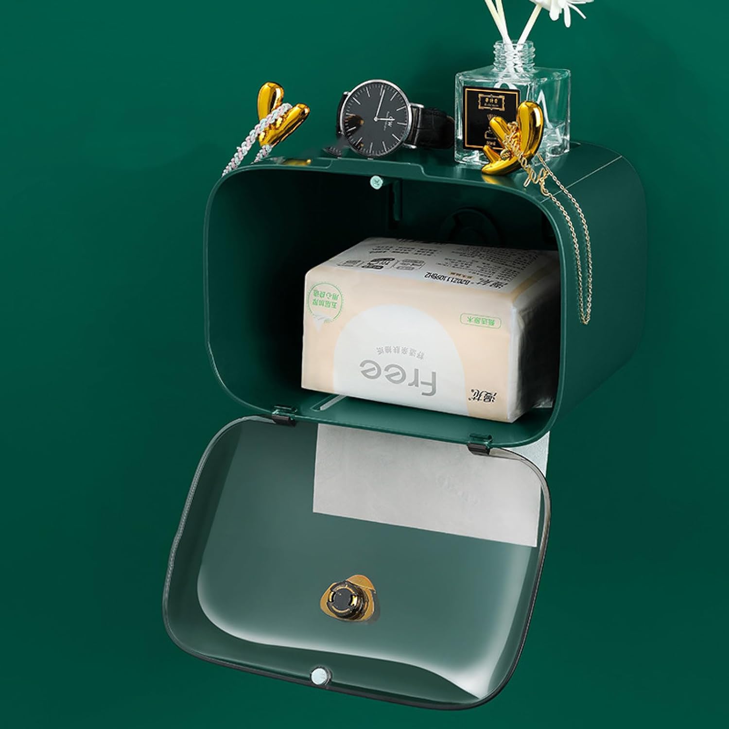 Nifao Waterproof Tissue Storage Rack Holder