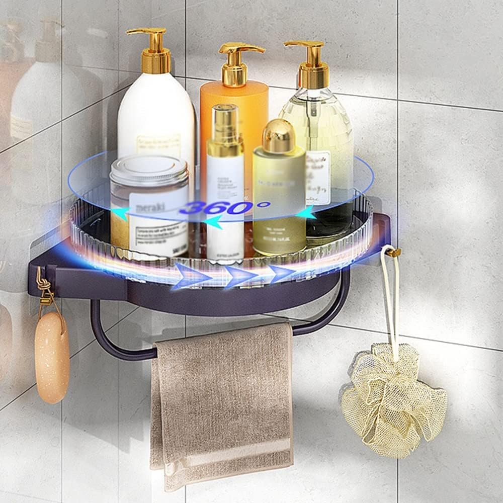 HEXEH Corner Shower Caddy Purple 1